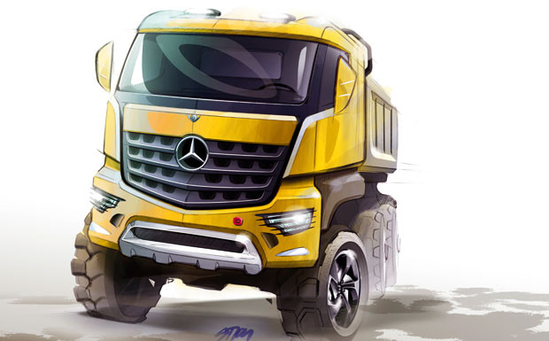 Arocs heißt die neue Bauversion von Mercedes | trucker.de